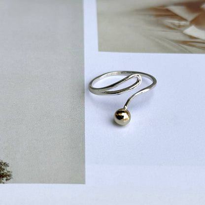 Mix plain ring 4〈Ball〉