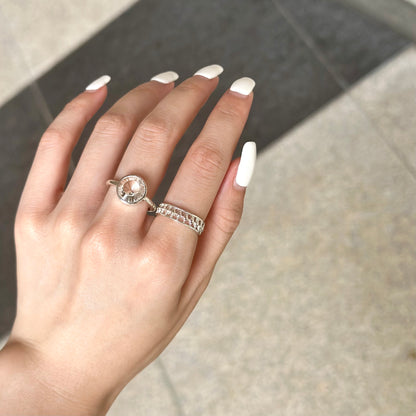 Crystal ring