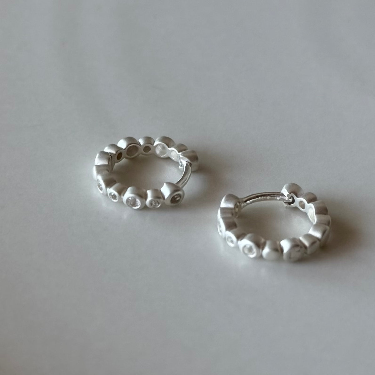 White topaz pierce