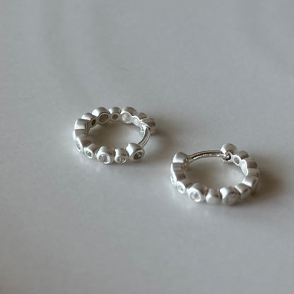 White topaz pierce