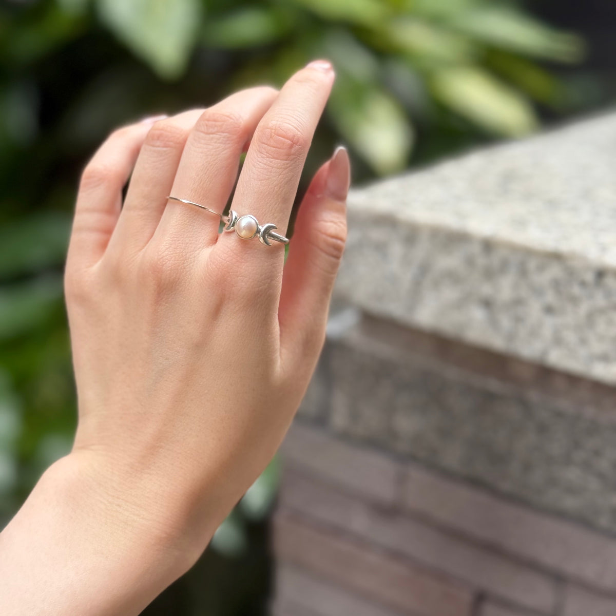 Pearl design ring 7
