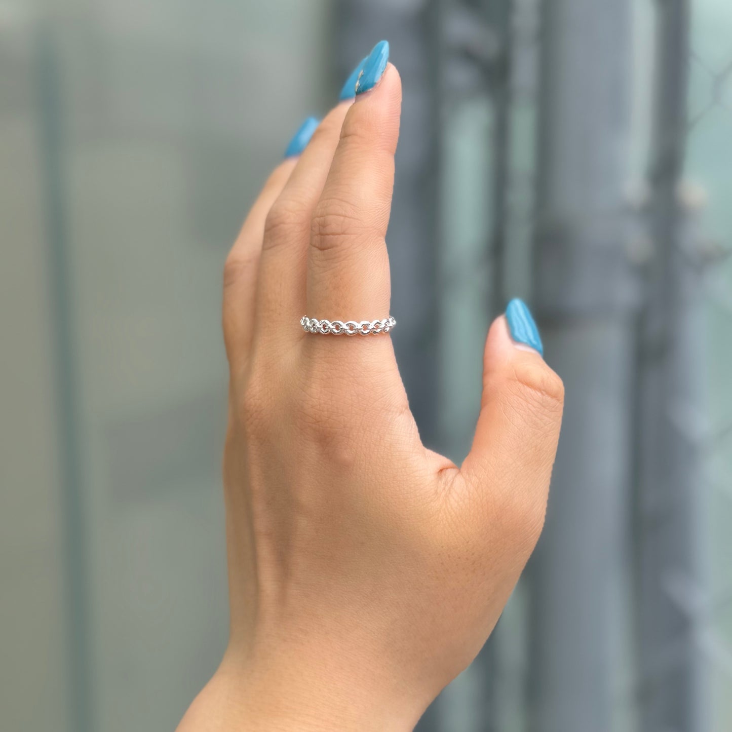 Star plain ring 10