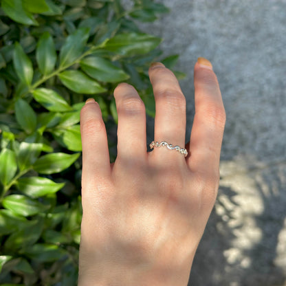 Silver925 plain ring 64