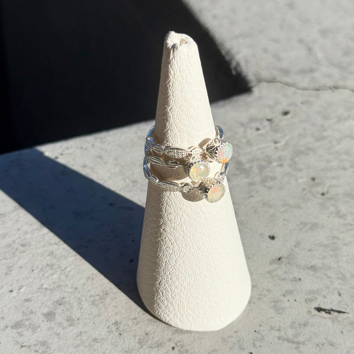 Opal design ring 8