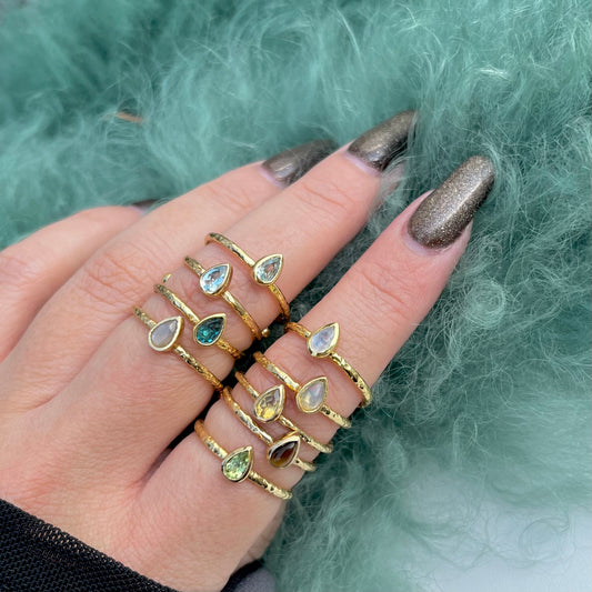 Brass petit ring 42