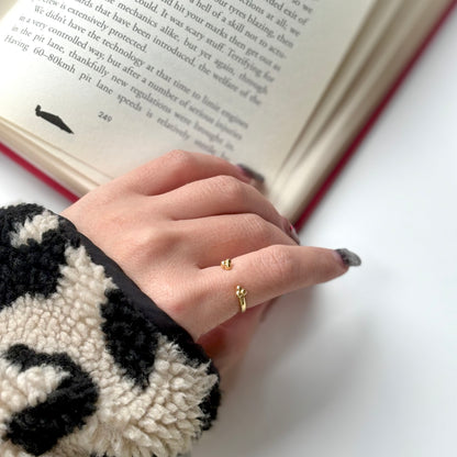 Brass plain ring 50