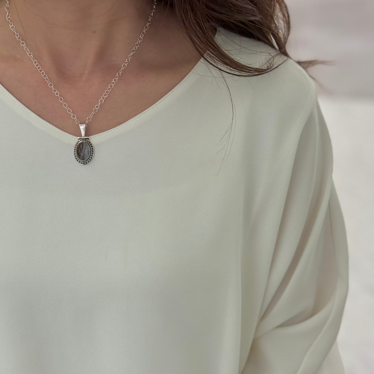 Silver925 chain necklace 1