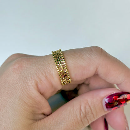 Brass plain ring 29