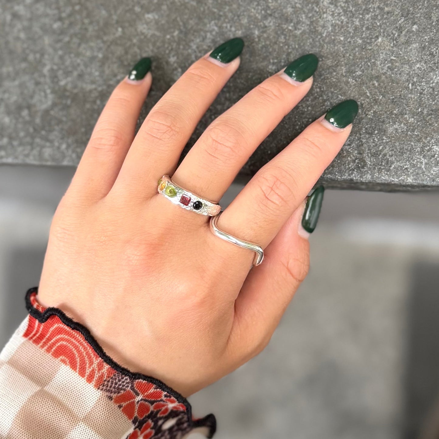 Silver925 design ring 121