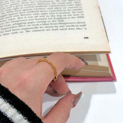 Brass plain ring 43