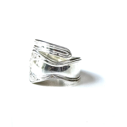 Flower plain ring 6