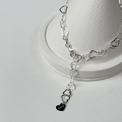 Silver925 chain bracelet《Heart》