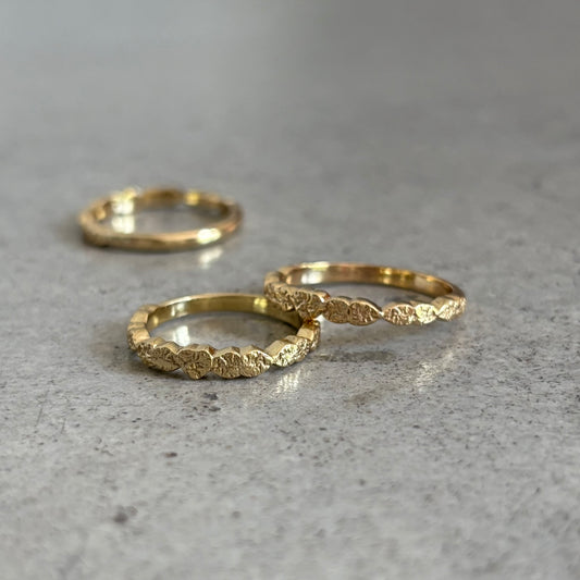 Brass plain ring 19