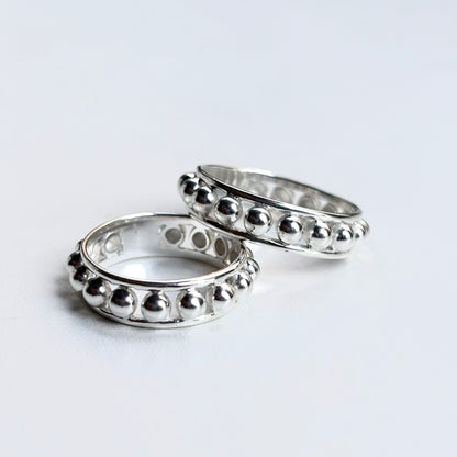 Silver925 plain ring 58