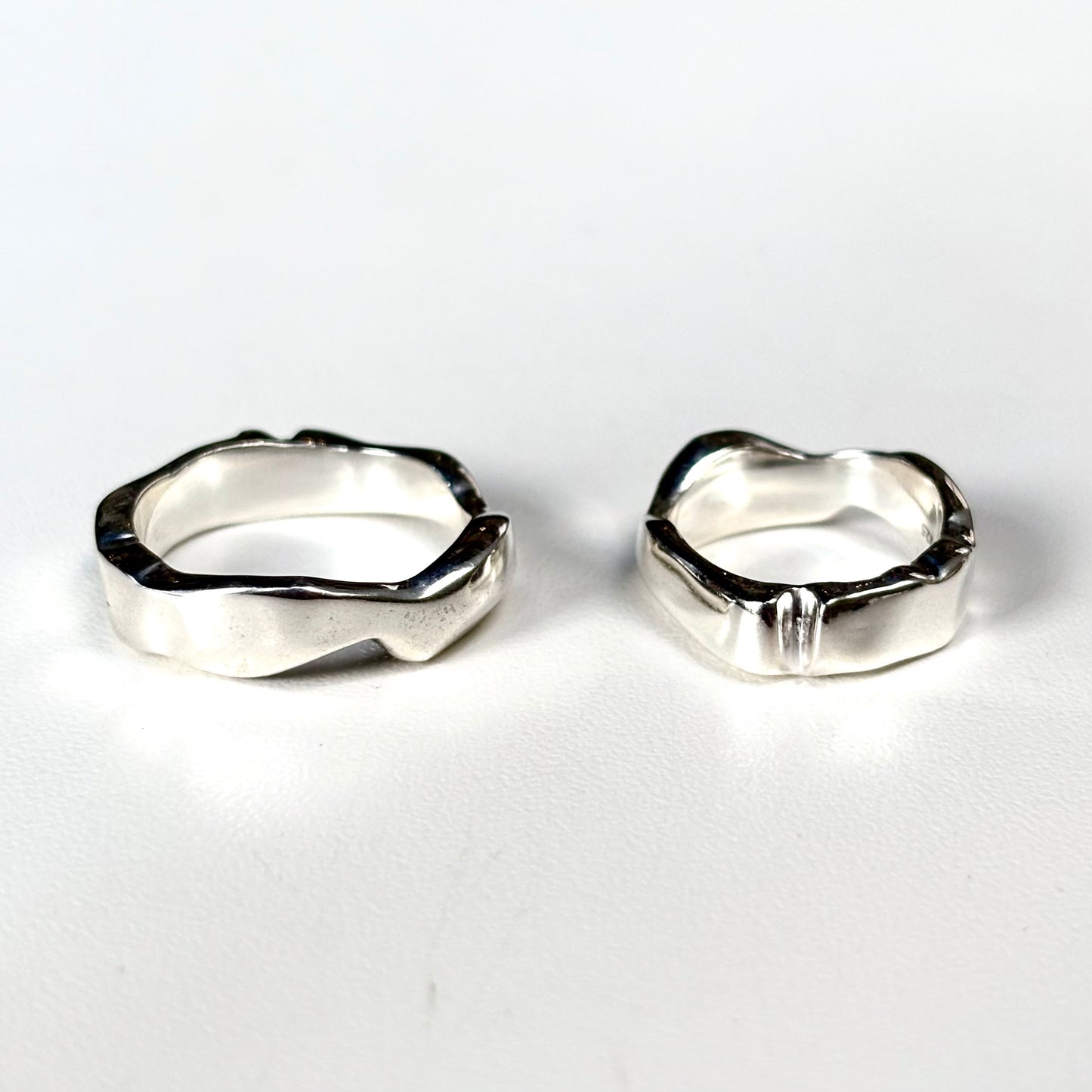 Silver925 plain ring 68