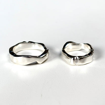 Silver925 plain ring 68