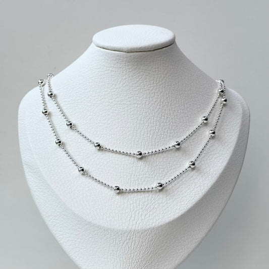 Silver925 chain necklace 18