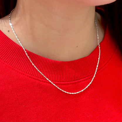 Silver925 chain necklace 49