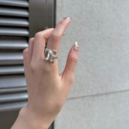 Silver925 design ring 9