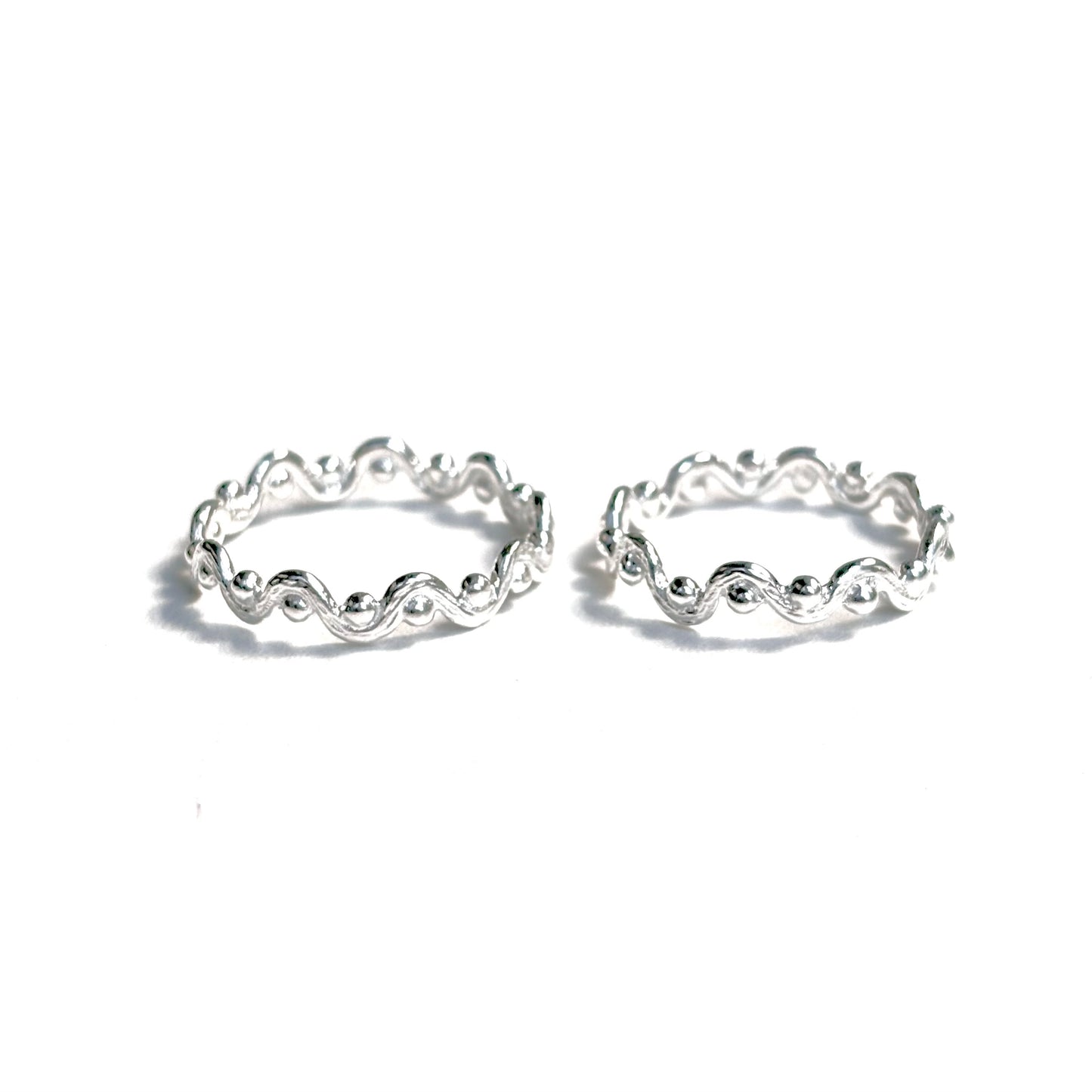 Silver925 plain ring 64