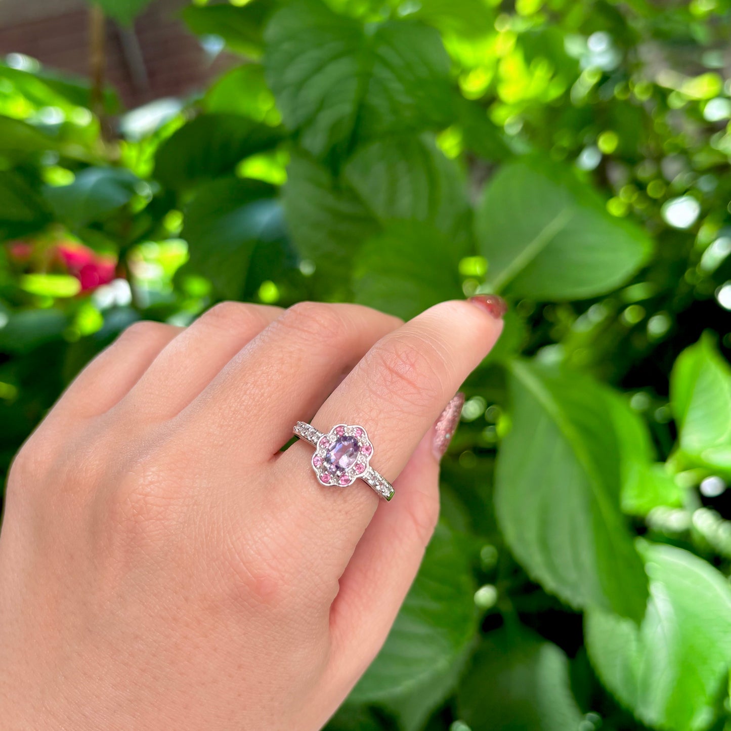 【Bijumam poco】Flower design ring