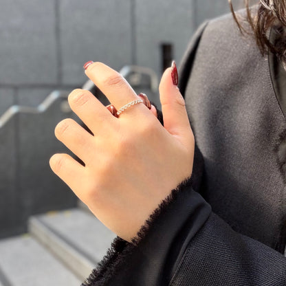 Heart plain ring 84