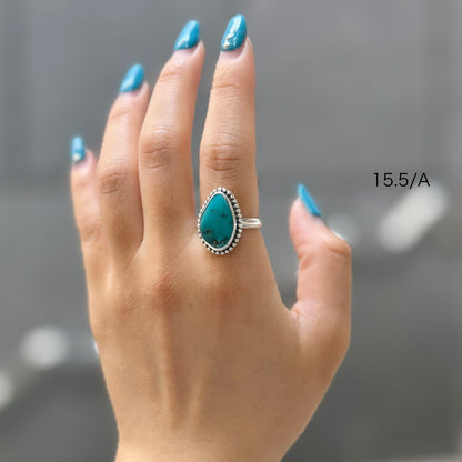 American turquoise ring