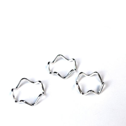 Silver925 plain ring 133
