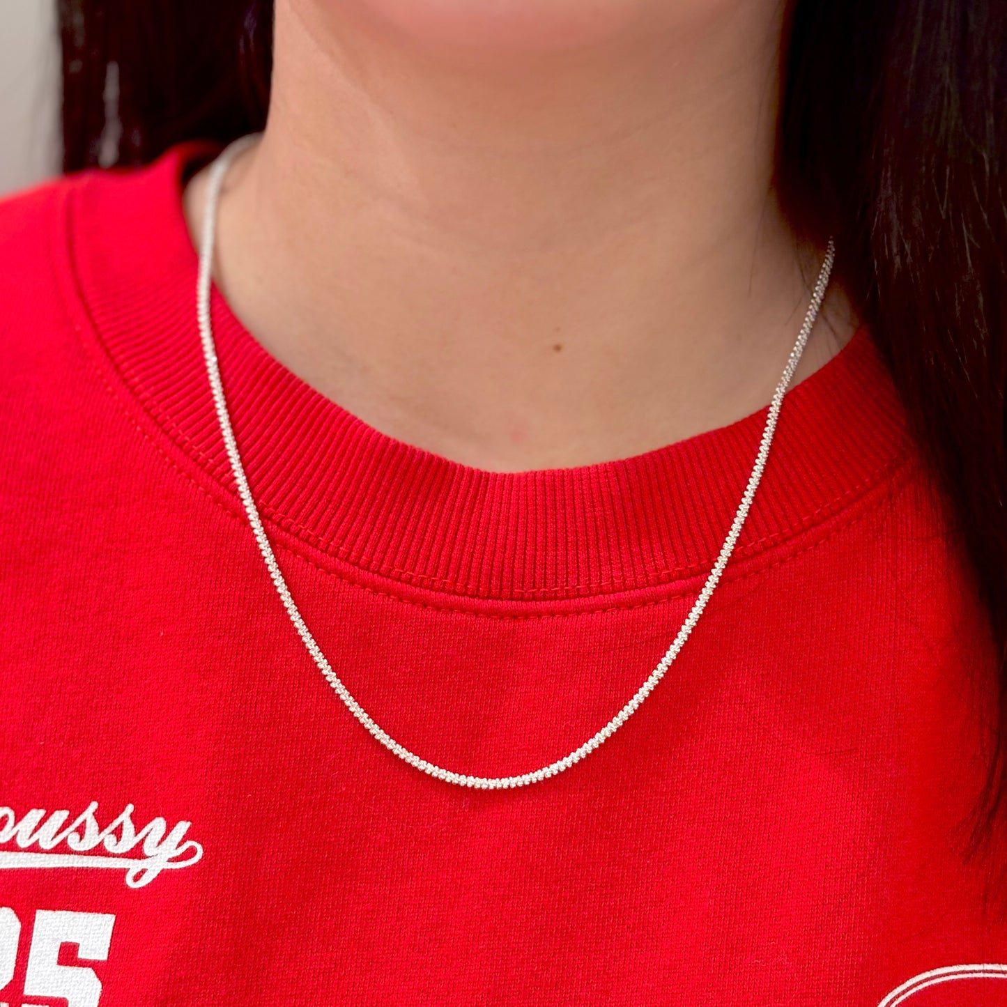 Silver925 chain necklace 44