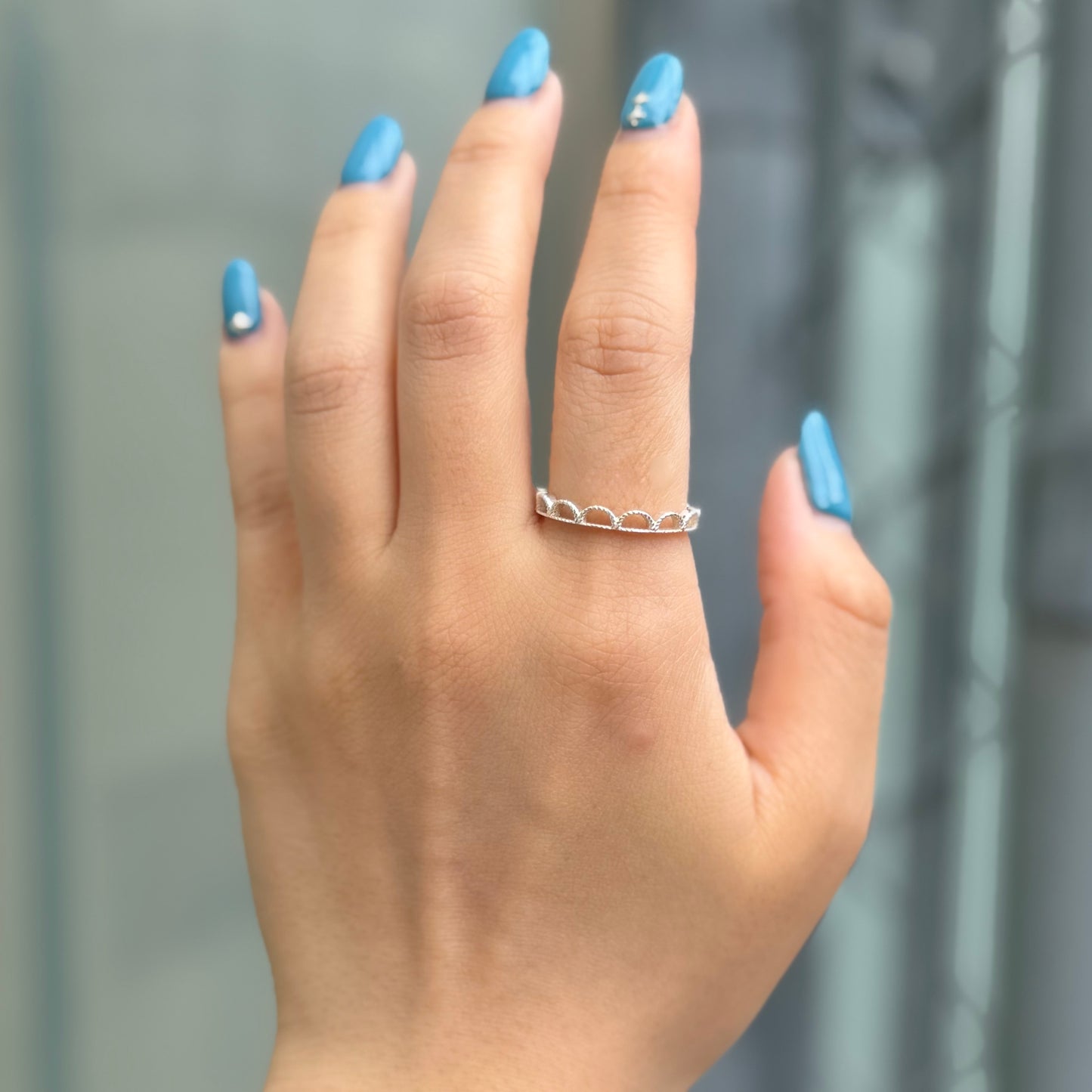 Silver925 plain ring 33