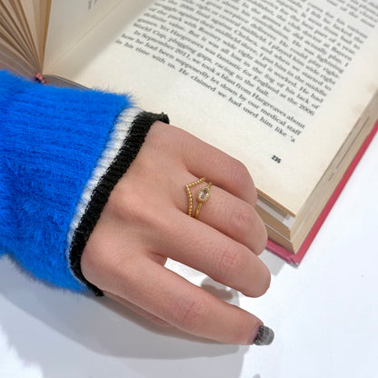 Brass plain ring 45