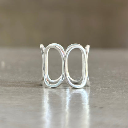 Silver925 plain ring 86