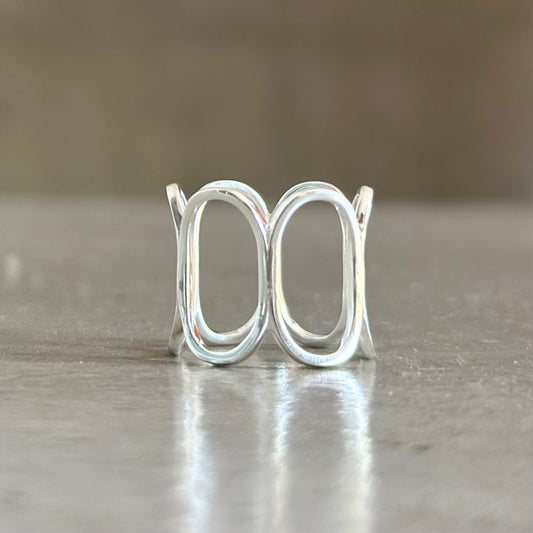 Silver925 plain ring 86