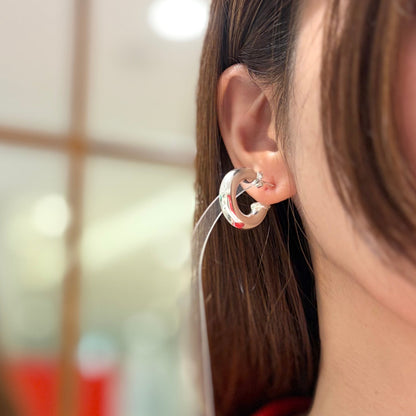 Silver925 hoop pierce 4
