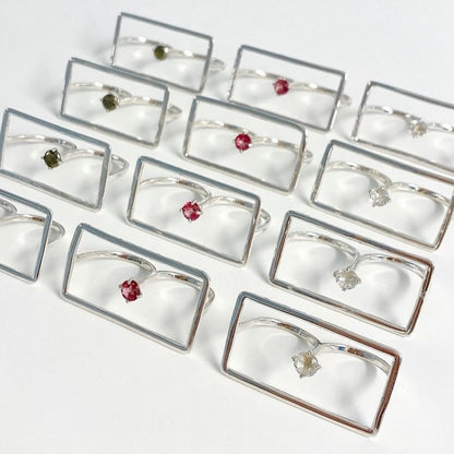 Silver925 2finger ring