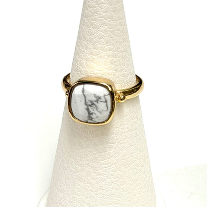 Brass square ring