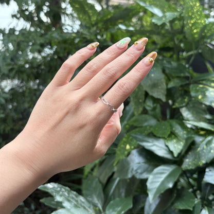 Silver925 plain ring 98