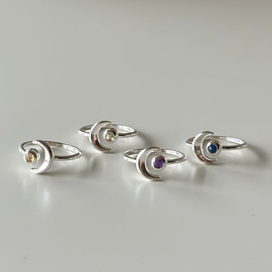 Moon design ring 3