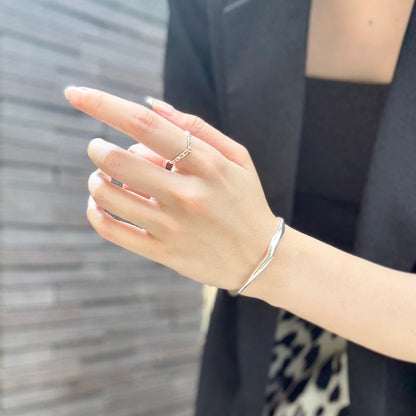 Silver925 plain ring 45