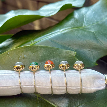 Silver925×Brass design ring 24