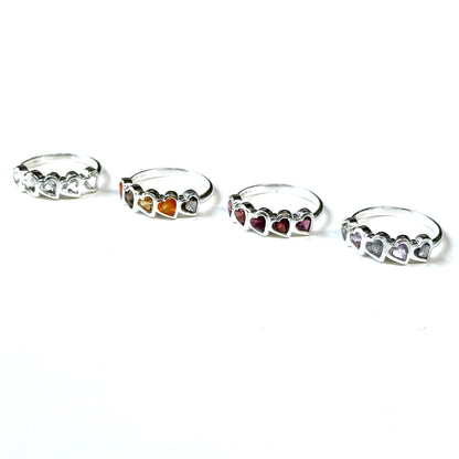 Heart design ring 5