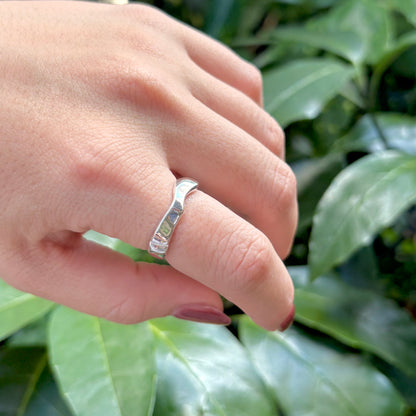 Silver925 plain ring 68