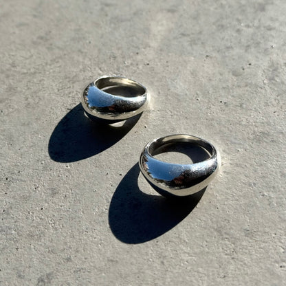 Silver925 plain ring 116