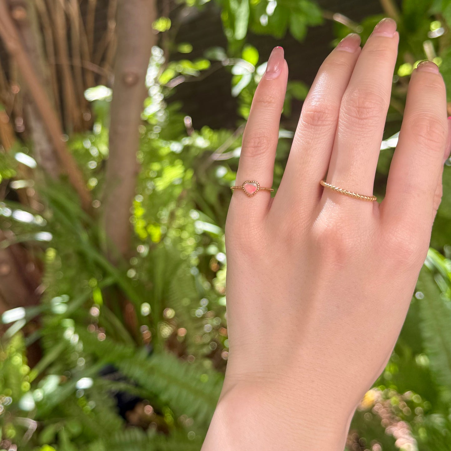 Brass Heart ring 1