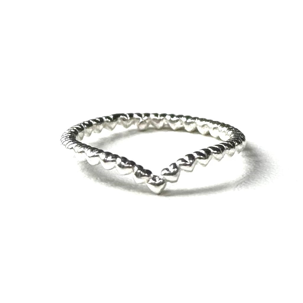 Heart plain ring 82