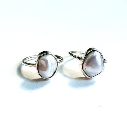 Pearl design ring 11