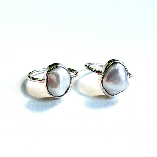 Pearl design ring 11
