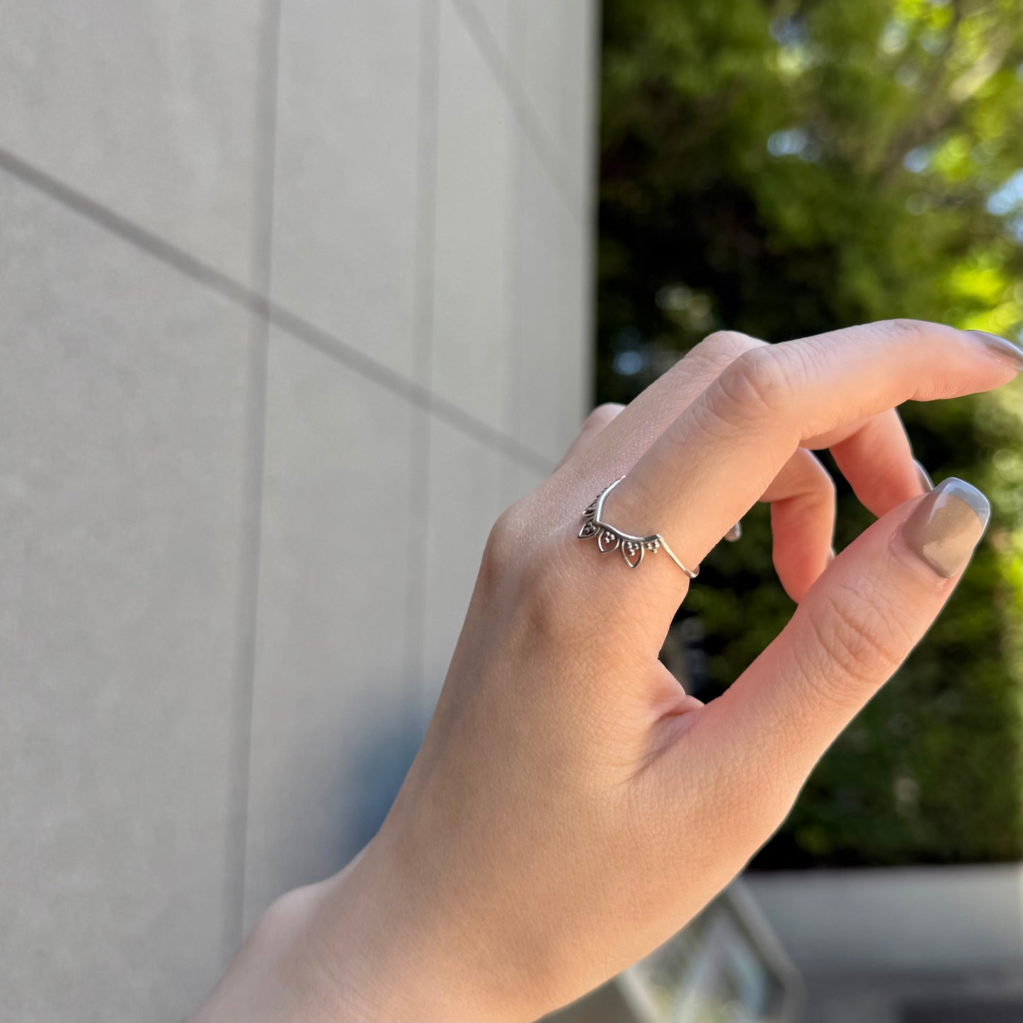 Silver925 plain ring 11