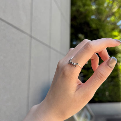 Silver925 plain ring 11