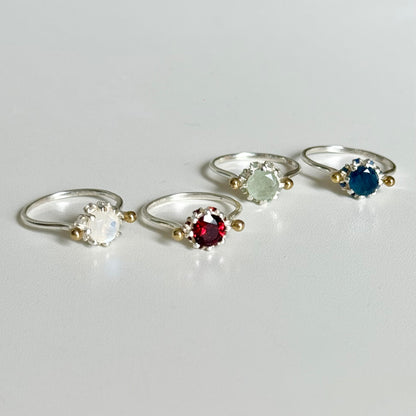 Silver925×Brass design ring 16